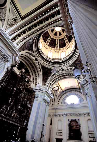 Arches and Ceiling Dome - Basilica of Our Lady