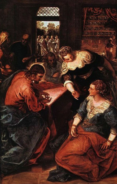 Christ in the House of Martha and Mary