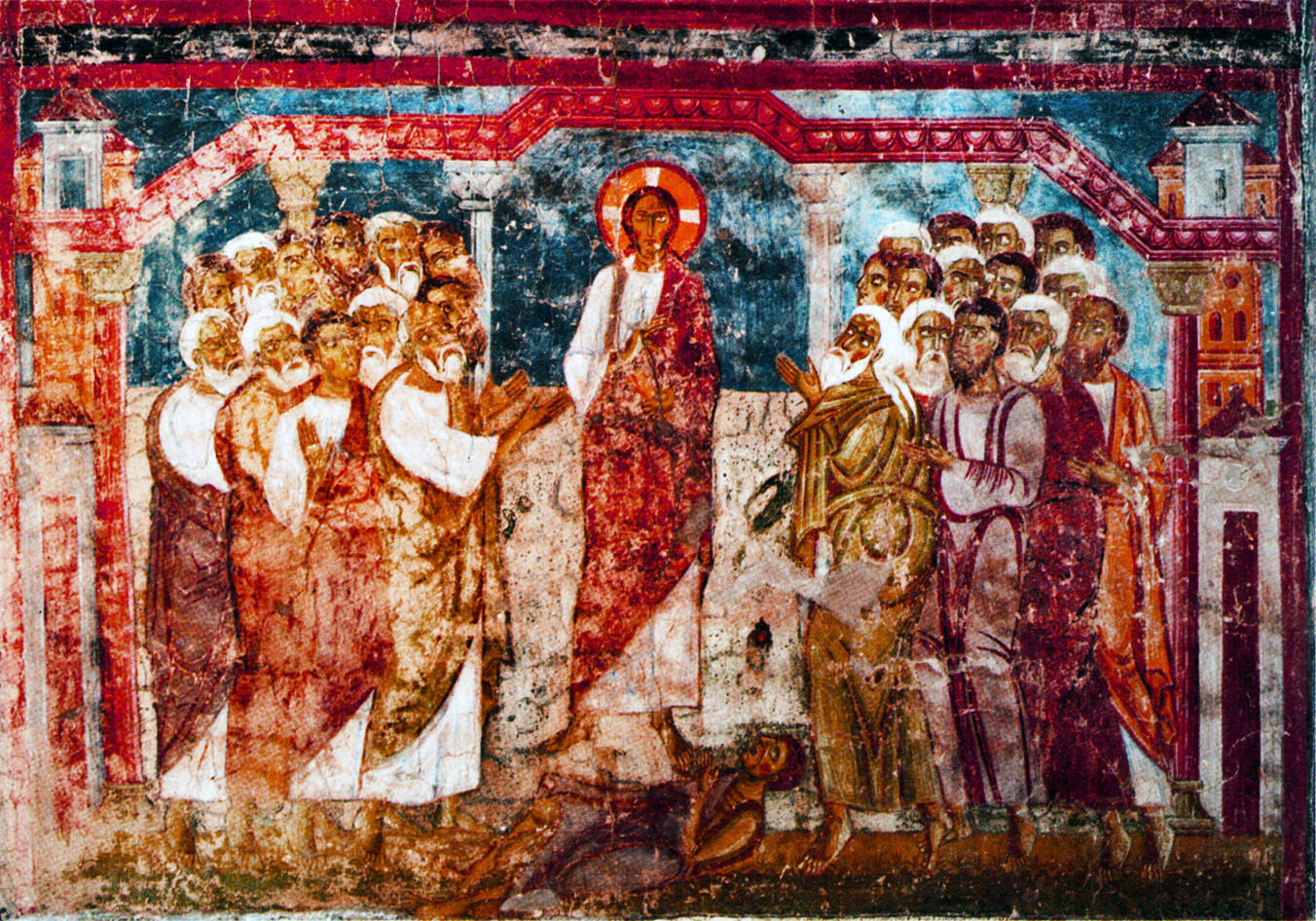 Christ at the Synagogue in Capernaam