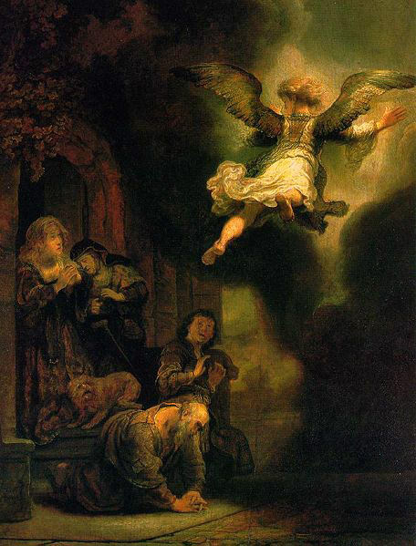  The Archangel Leaving Tobias 