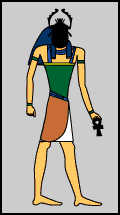 Egyptian god Khepri